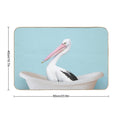 Playing Pelican in Bathtub  High-Traffic Bath Mat