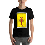 El Alacran Lottery Gift The Scorpion Card Mexican Lottery Premium  Rolled Sleeves T-Shirt