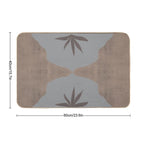 Modern, Neutral, Abstract, Simple Minimal Contemporary Home Decor Durable Bath Mat