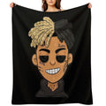 Xxxtentation Lengends Emo Rap Draw Cartoon Shrink-resistant Throw Blanket
