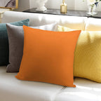 Papaya Soft Washable Throw Pillow