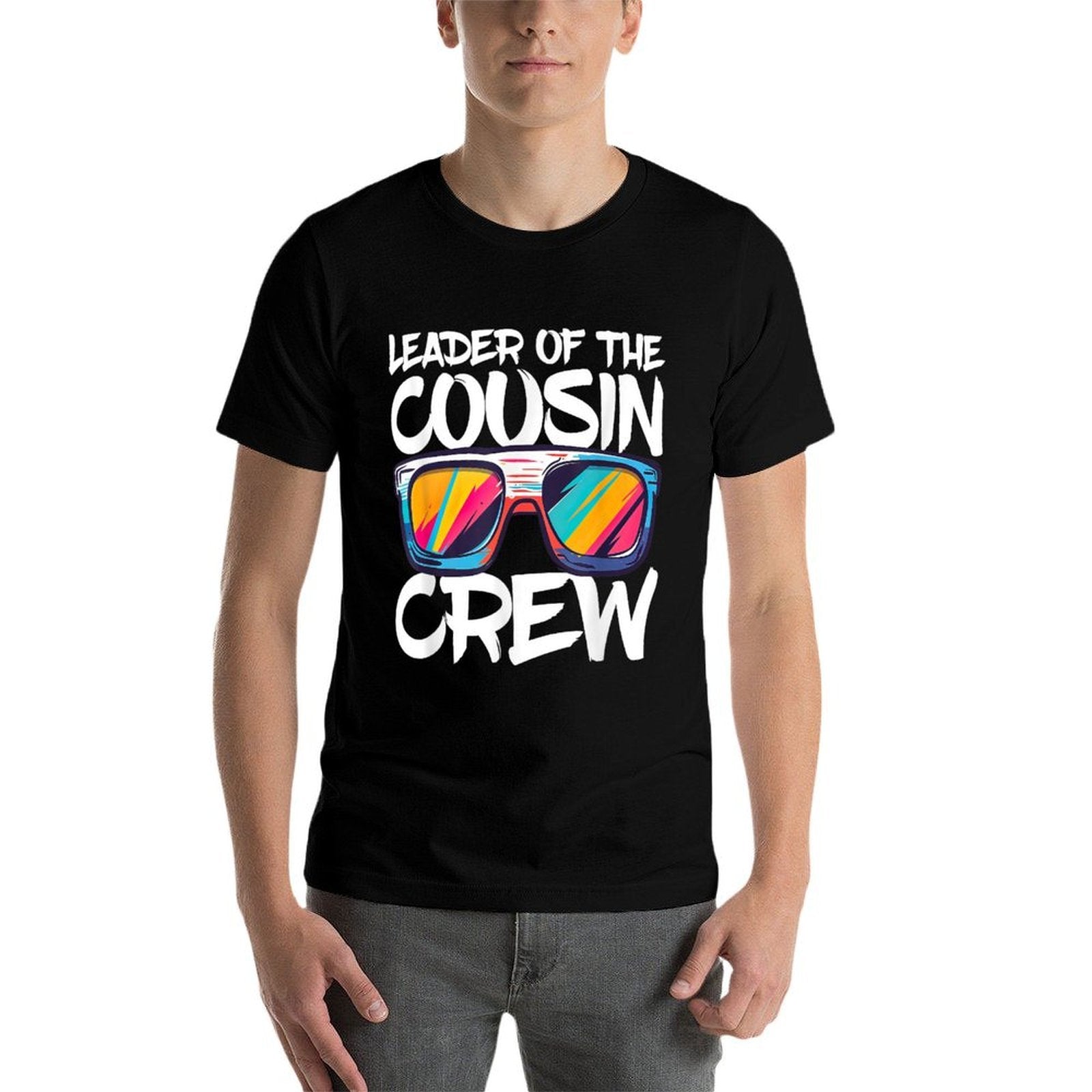 Leader Of The Cousin Crew Adults Boy Girl Best Cousin  Versatile T-Shirt