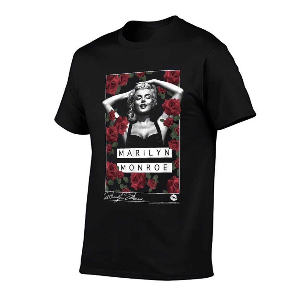 Marilyn Monroe Rose Garden Silhouette  Quick-drying T-Shirt