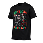 Skeleton Physical Therapy PT Christmas Physical Therapist  Classic T-Shirt