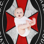 Umbrella Biohazard Countermeasure Service  Resident Evil 3 Plush Throw Blanket