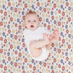 Multicolor Flower Pattern – Vibrant Floral Design for A Joyful Aesthetic Velvety-soft Throw Blanket