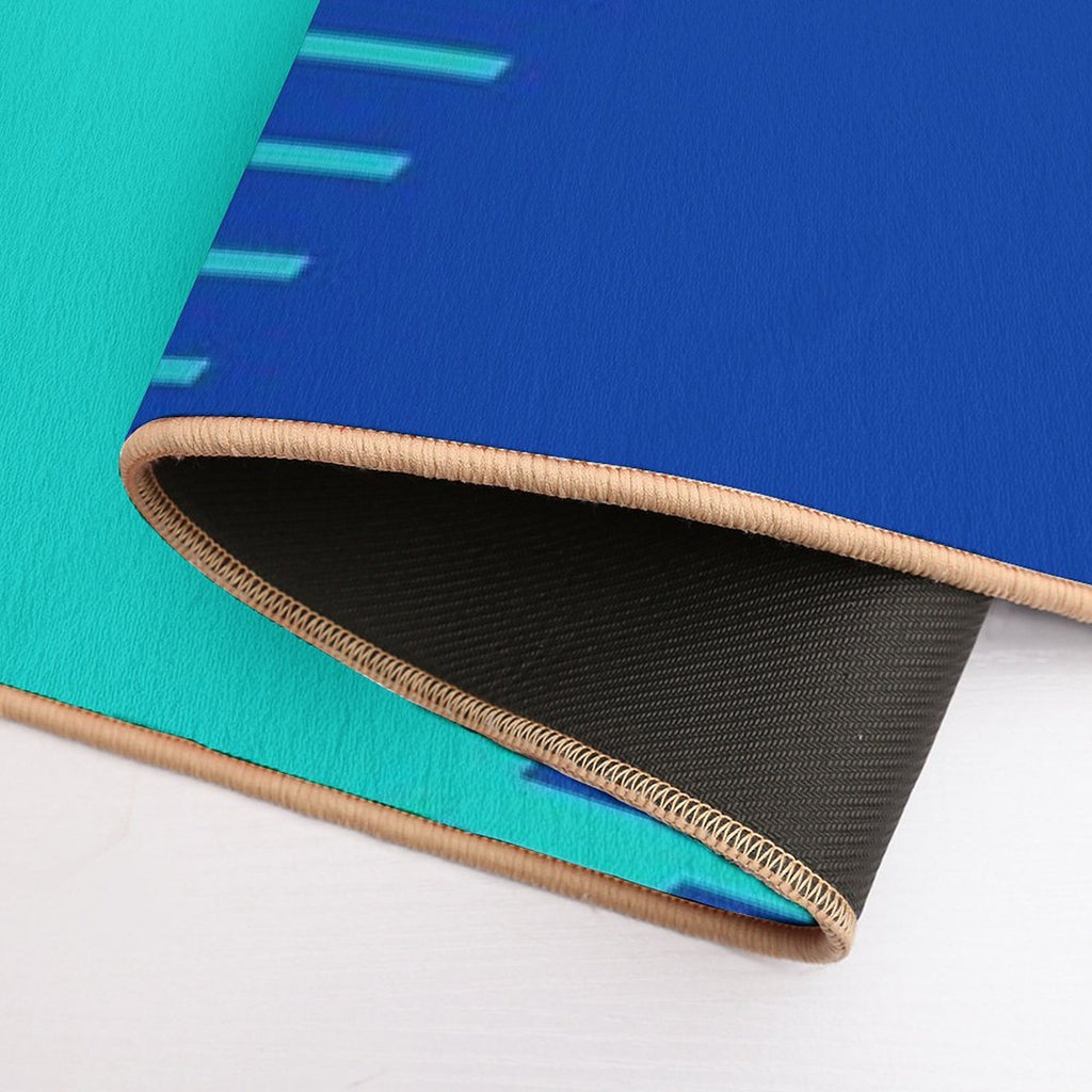 Falken Livery Stripes  Fade-Resistant Bath Mat