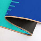 Falken Livery Stripes  Fade-Resistant Bath Mat