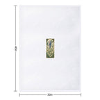 Ethereum Plant Growing Upward Easy Care Throw Blanket