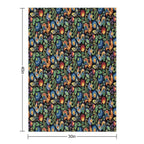 Polish Folk Roosters Versatility Throw Blanket