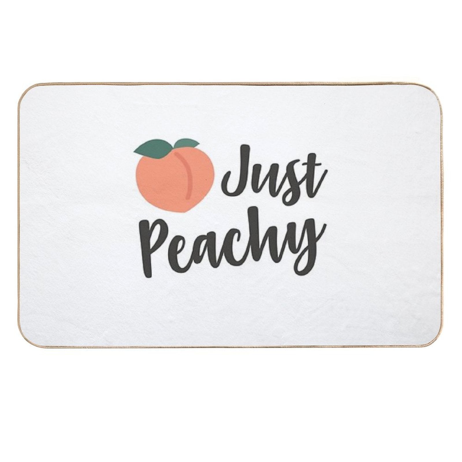 Just Peachy  Anti-Trip Bath Mat