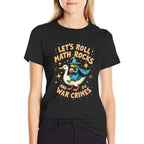 Frog Wizard Math Rocks Chaos Roll Tabletop Meme Design  Heathered Texture T-Shirt