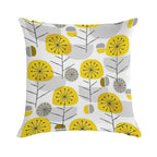 Yellow Nature Soft Gift Ready Throw Pillow