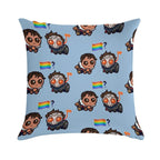 Vikjayce  Great Minds Think Alike Soft Multiple Sizes Throw Pillow