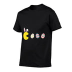 Video Game Eating Easter Eggs Retro Gamer Men Boys Kidsn  Odor-resistant T-Shirt