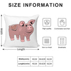 Slumberland Pig Plush Soft Anti-Pilling Throw Pillow