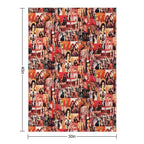 Oh, Rocky! Machine-washable Throw Blanket