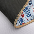 Vintage Coffee Pots  Easy Maintenance Bath Mat
