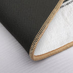 Funny Bathroom Description  Slip-Resistant Bath Mat