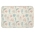 Ocean Dreamscape - Beige  Anti-Trip Bath Mat