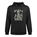 Skeleton Funny Just A Dad Who Always Came Back With The Milk Unisex Design Hoodie