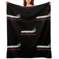 McDonnell Douglas MD-11 - Delta Air Lines Gift-ready Throw Blanket