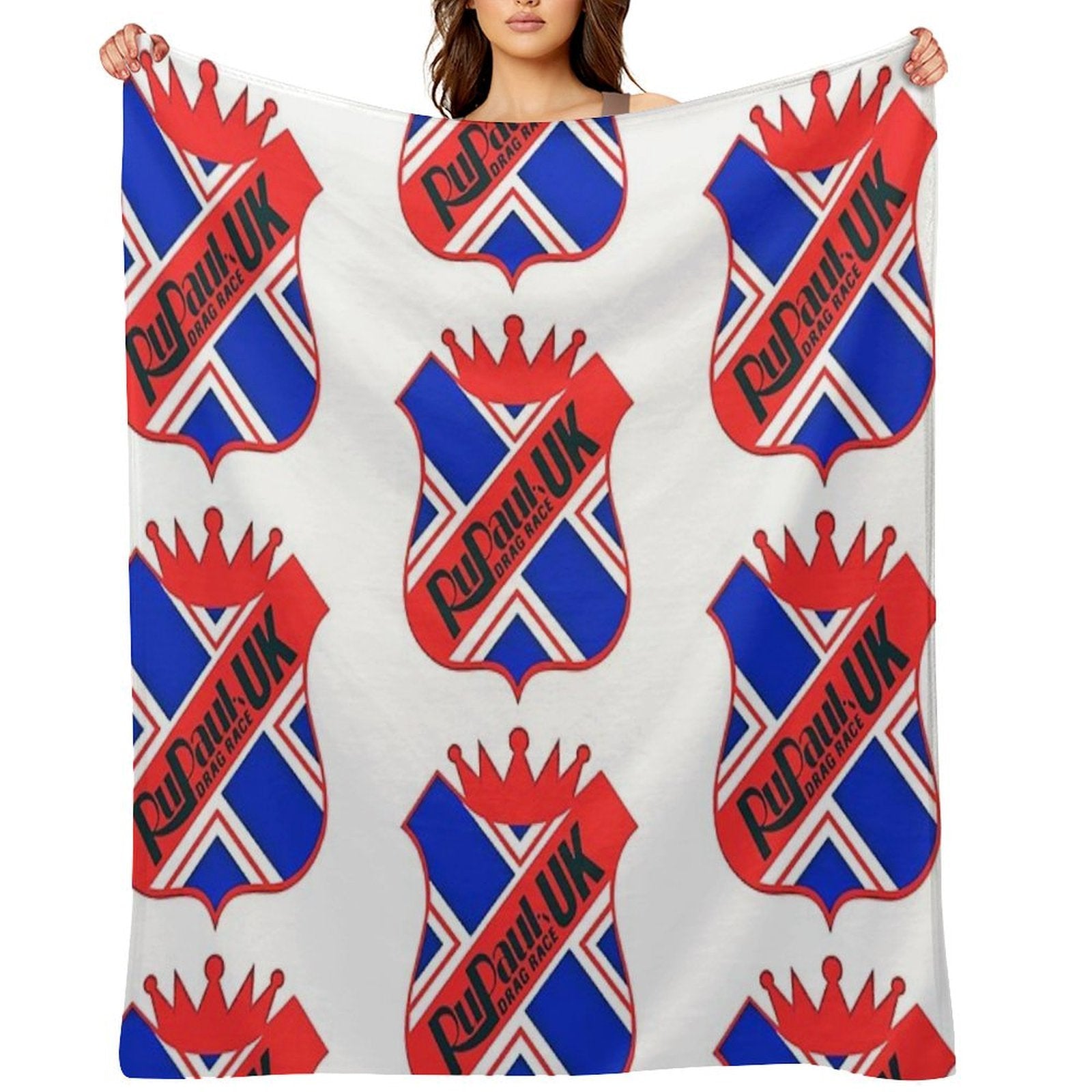 RuPeter Badge RuPaul’s Drag Race UK Lightweight Throw Blanket