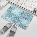 Flower Garden  Fade-Resistant Bath Mat