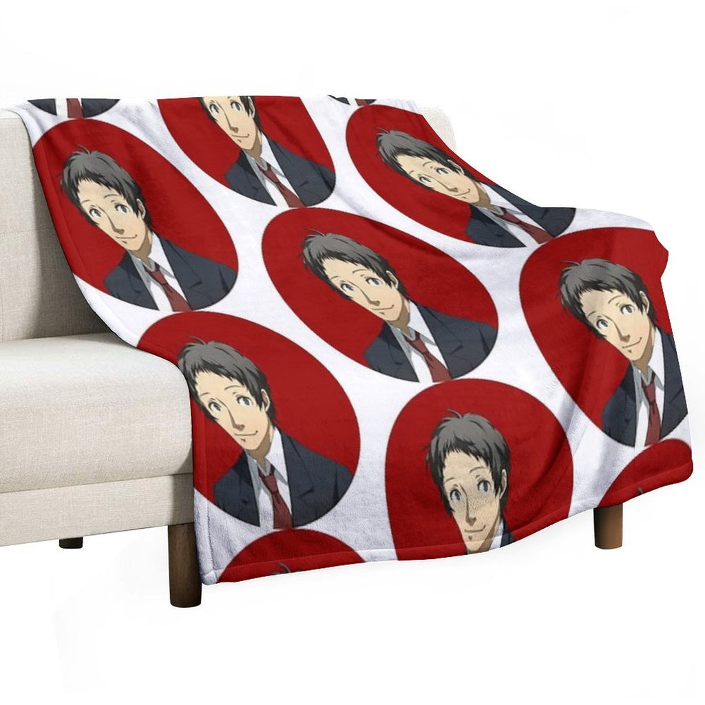 Adachi Portrait Versatility Throw Blanket