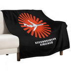 CZECHOSLOVAK AIRLINES - LOGO Anti-pilling Throw Blanket