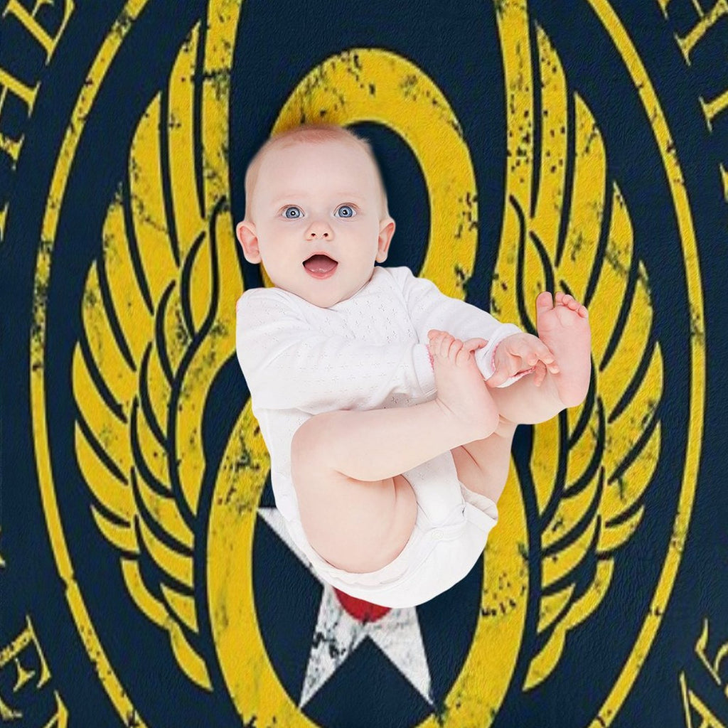 Mighty Eighth - 8th Air Force Plush Throw Blanket