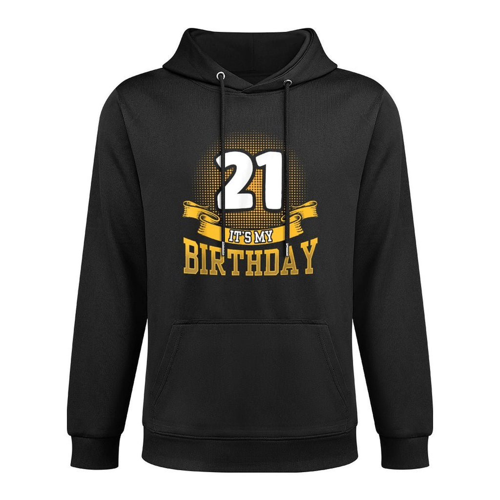 21 It's My Birthday Celebrate 21St Birthday Party Shape Retention Hoodie