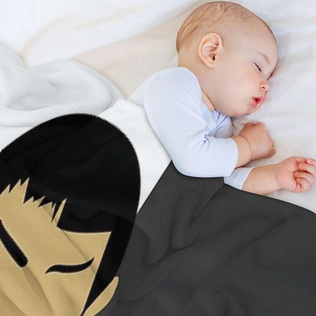Spock Torn Plush Throw Blanket
