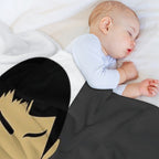 Spock Torn Plush Throw Blanket