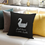 Just Have A Little Faith - Prison Break Soft Short Plush Fabric Throw Pillow