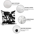 Funyarinpa Soft Washable Throw Pillow