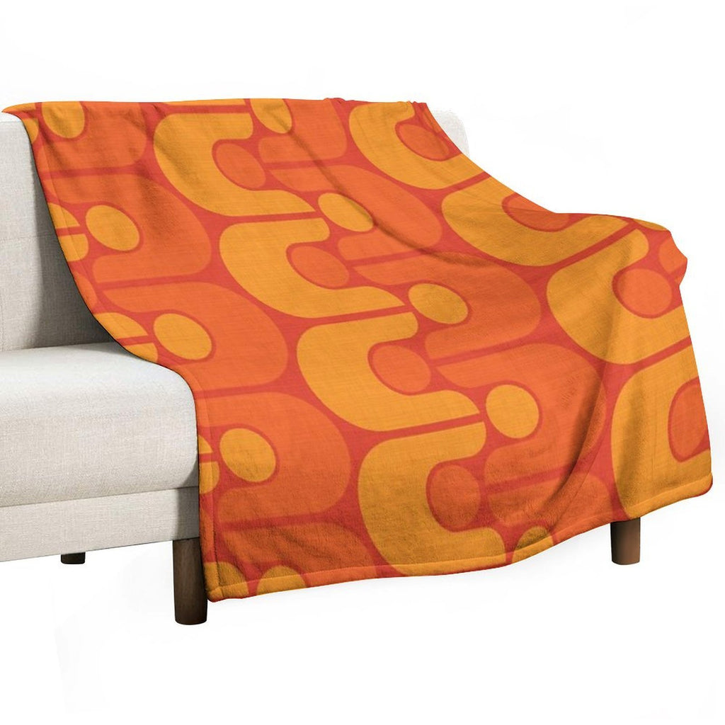 Golden Oldie Machine-washable Throw Blanket