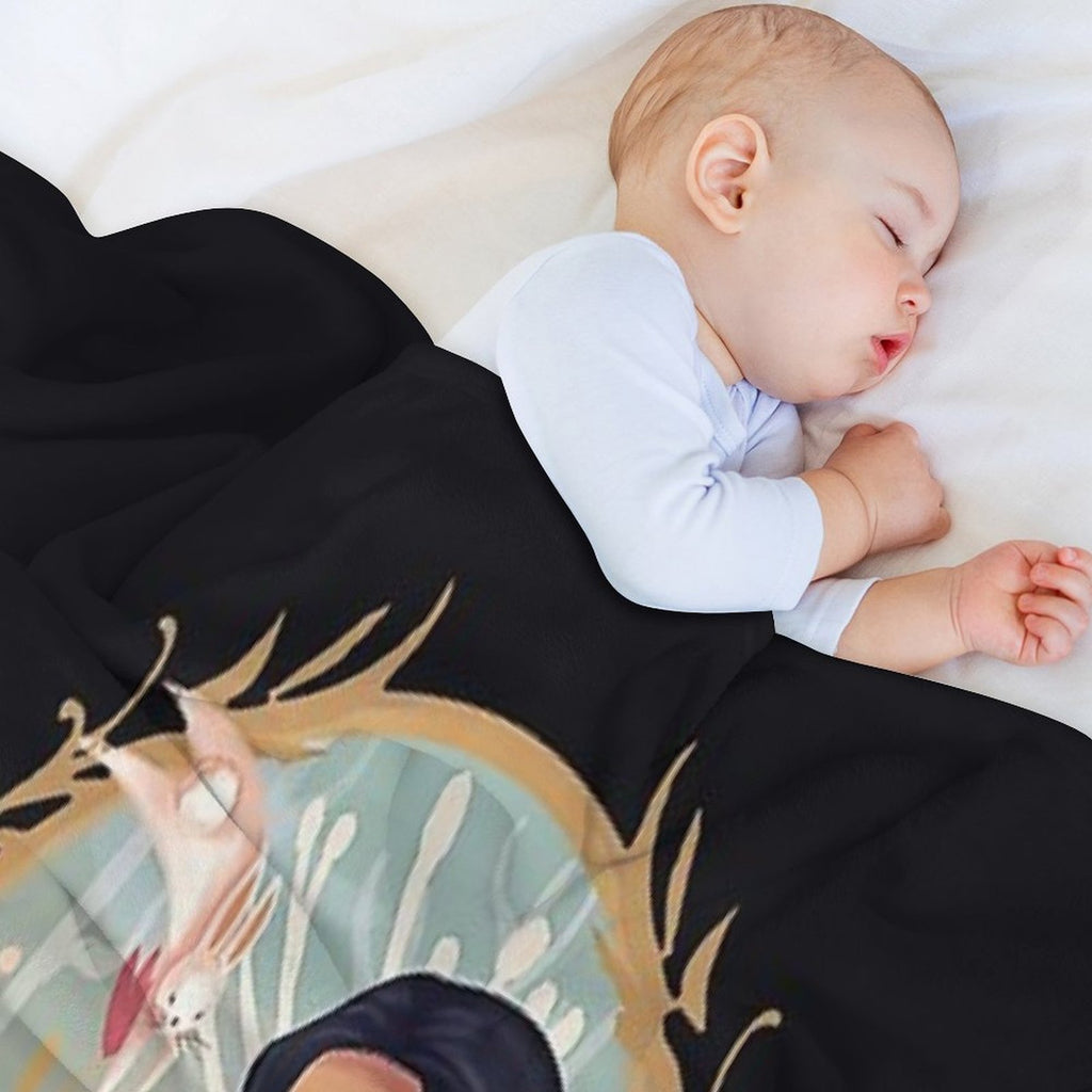 Snow White Movie Anti-pilling Throw Blanket