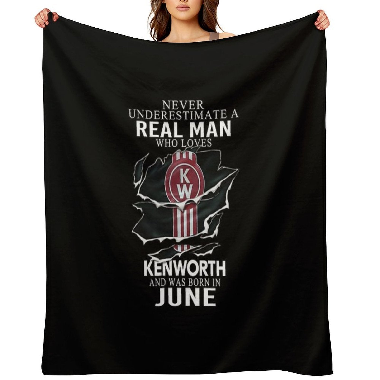 Kenworth - June Machine-washable Throw Blanket