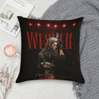 WeskerRed Soft Fade-Resistant Throw Pillow
