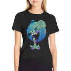 Mademark X SpongeBob SquarePants - Squidwards Playing Clarry The Clarinet  Oversized Silhouette T-Shirt