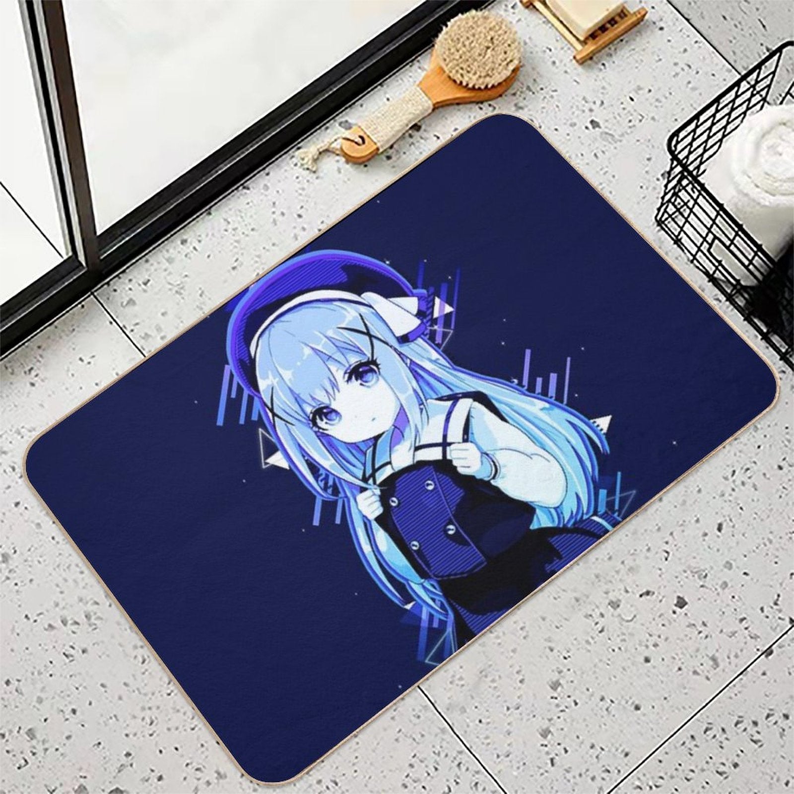Chino Kafu  Is The Order A Rabbit  Long-Lasting Bath Mat