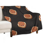 Beans On Toast Baked Beans Classic British Food Sustainable Throw Blanket