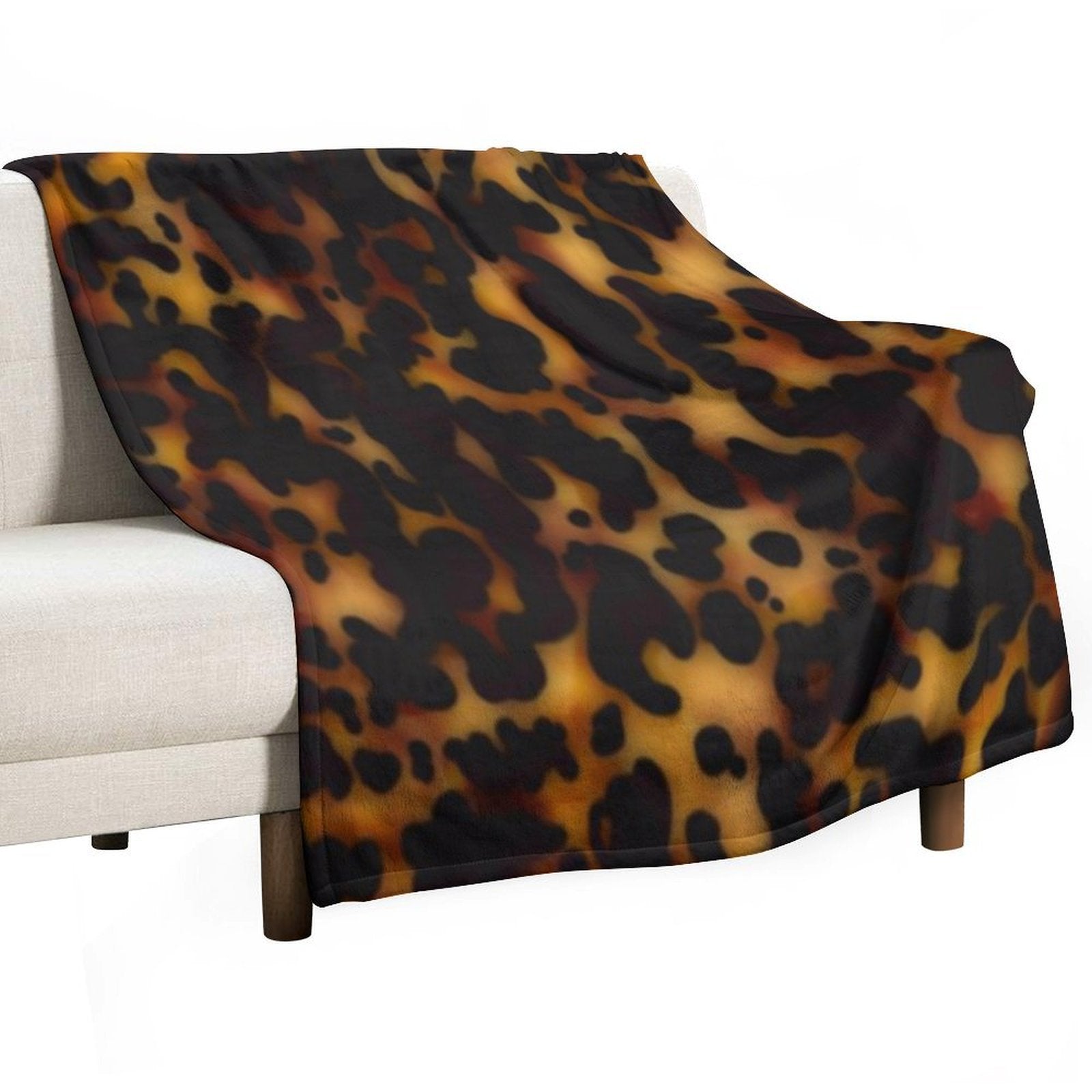 Tortoiseshell Tortoise Shell Gift-ready Throw Blanket