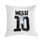 Messi 10 Soft Bedroom Essential Throw Pillow