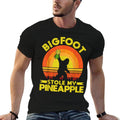 Bigfoot Stole My Pineapple Upside Down Pineapple Swinger  Relaxed-fit T-Shirt