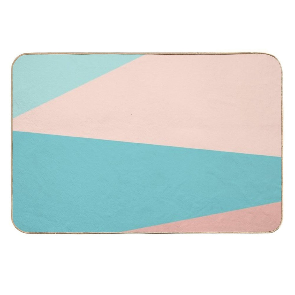 Pastel Geometrics  Multi-Purpose Bath Mat