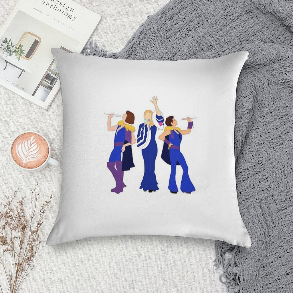 Donna And The Dynamos - Mamma Mia Soft Washable Throw Pillow