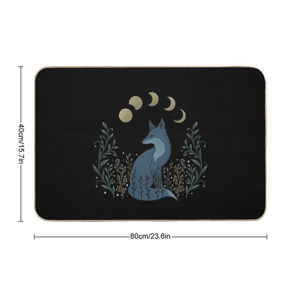 Fox on The Hill  Slip-Resistant Bath Mat