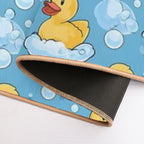 Bird Brain  Stain-Proof Bath Mat